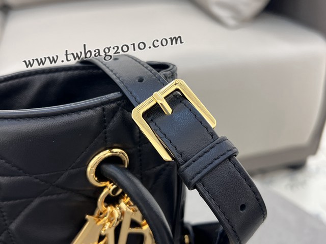 Dior专柜新款迪奥顶级原单黑色羊皮Nolita手袋手提肩背斜挎女包 djfk1037